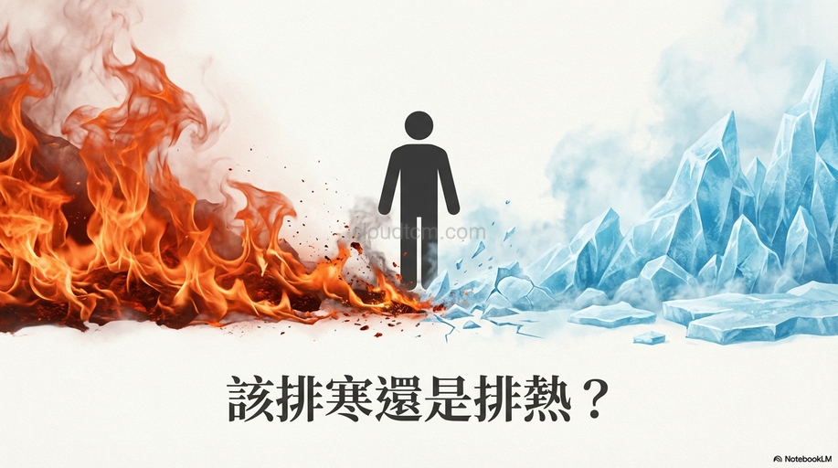 究竟該排寒還是排熱？從經絡數據看到現代人的寒底！