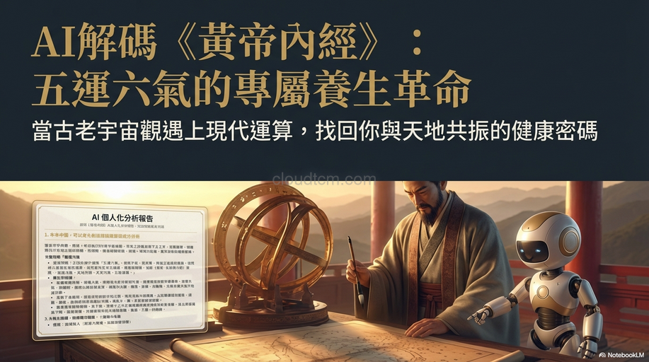 AI理解黃帝內經五運六氣，結合個人經絡體質養生！