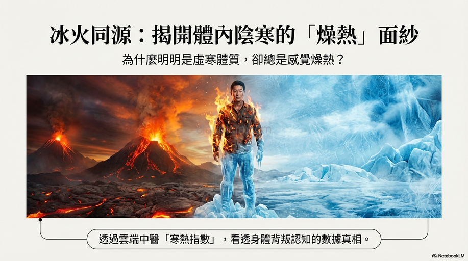 體內陰寒所展現的燥熱現象？從寒熱指數探討真相！