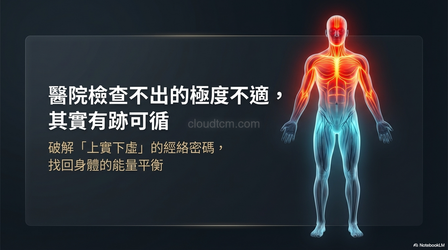 身體極端不舒服的1種經絡型態，5面向探索原因！