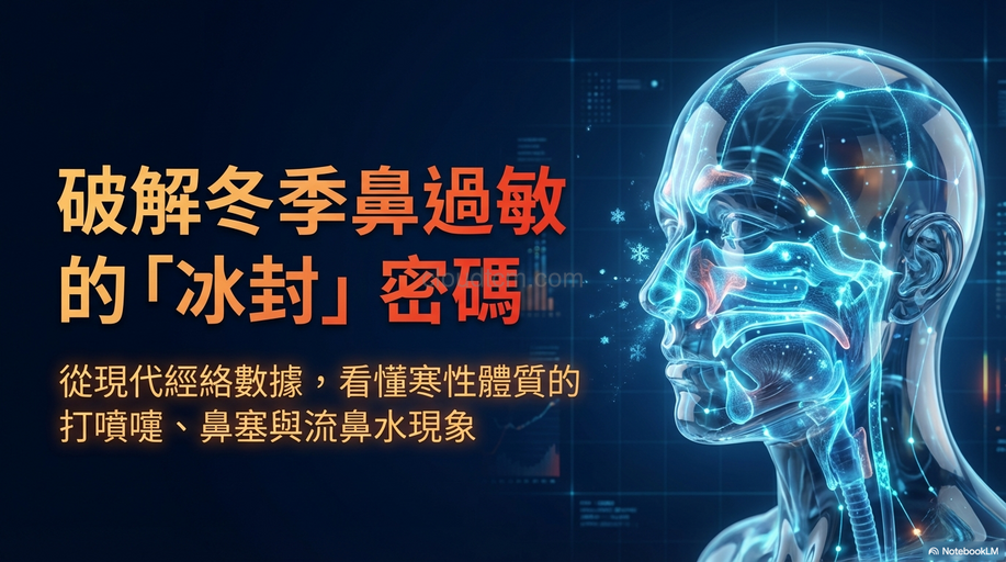 從經絡理解，寒性體質冬季打噴嚏,鼻塞,流鼻水現象