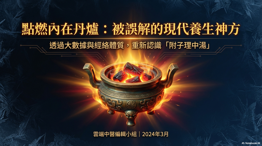 附子理中湯養生該如何運用？現代經絡體質必學中藥！