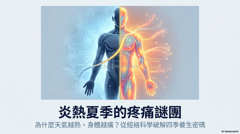 炎熱夏季出現疼痛是怎麼回事？從經絡理解原理！
