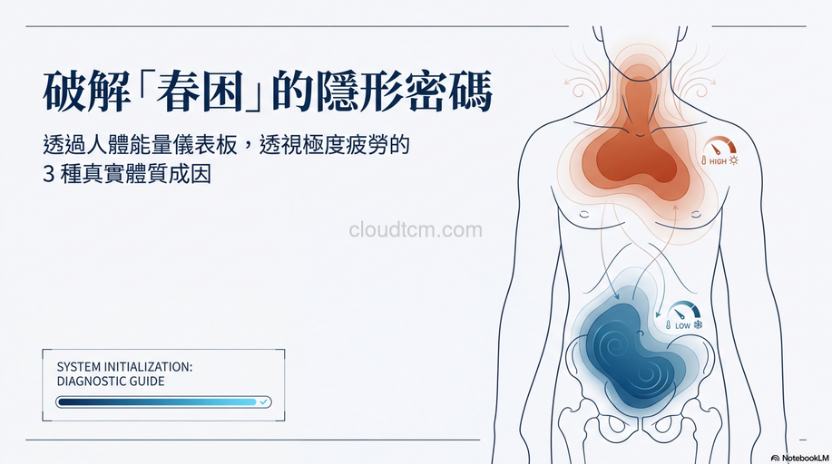 從經絡直接觀察「春困」現象及改善方法!