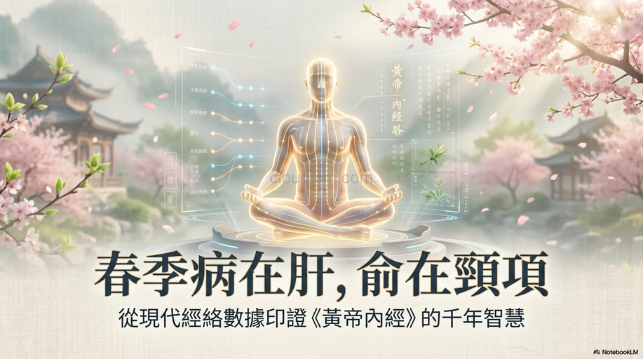 從經絡數據理解黃帝內經，春季病在頭、脖子現象