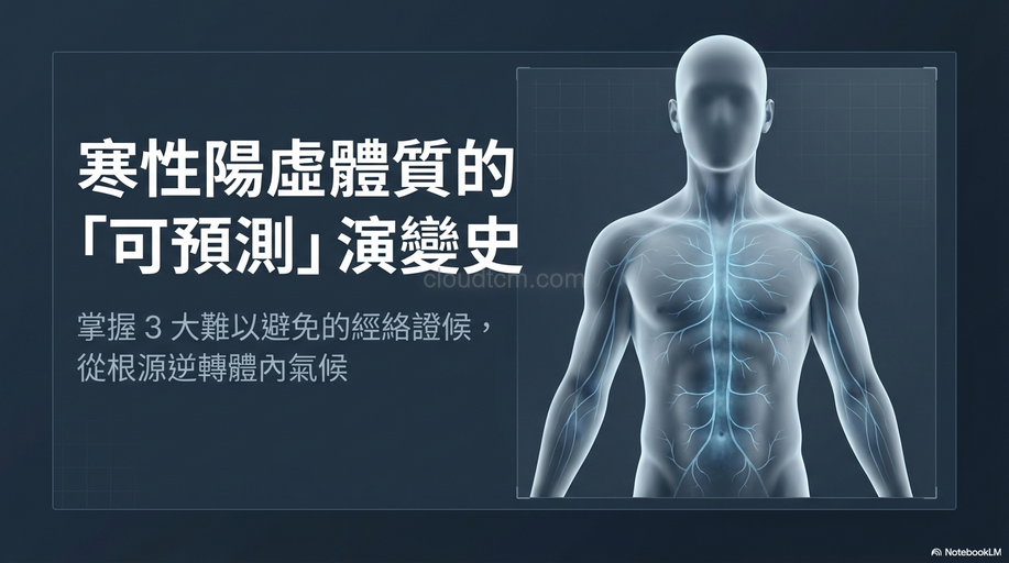寒性陽虛經絡體質難以避免的3類證候，務必要學！