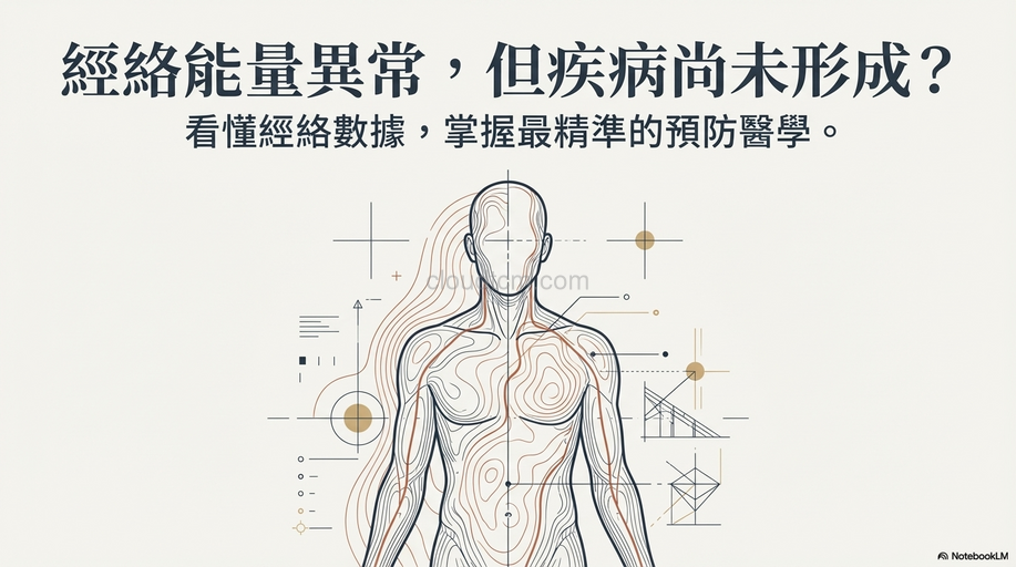 經絡能量異常但疾病尚未形成？正是預防醫學的特點！