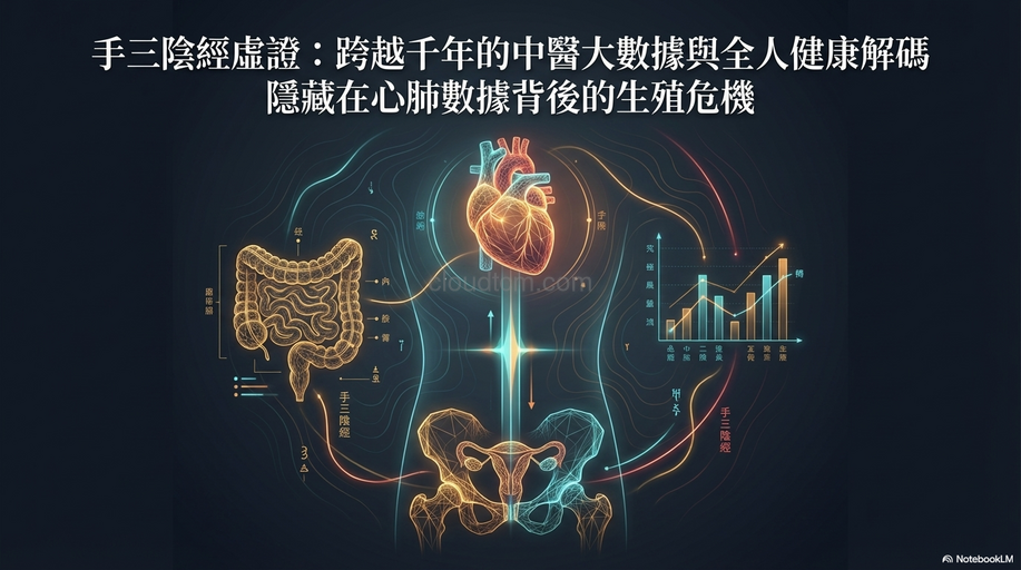 手三陰經虛證,可引發男科女科生殖系統疾病!重要!