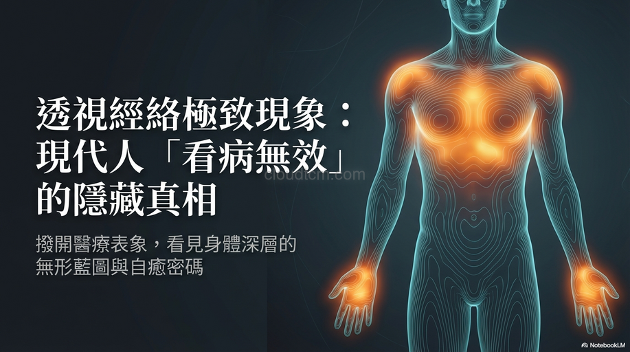 從經絡極致現象,深入發掘現代人看病無效的真相!