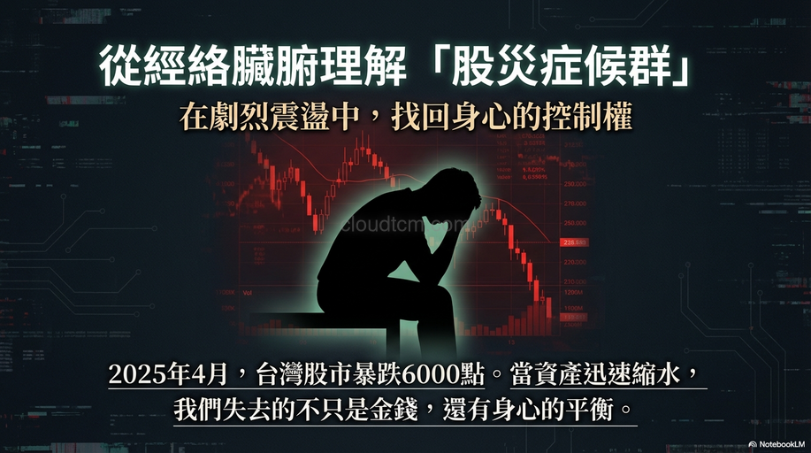 從經絡臟腑理解「股災症候群」的症狀與改善方法！