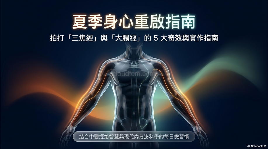 夏季拍打三焦經、大腸經帶來的5個好處! 一定要做！