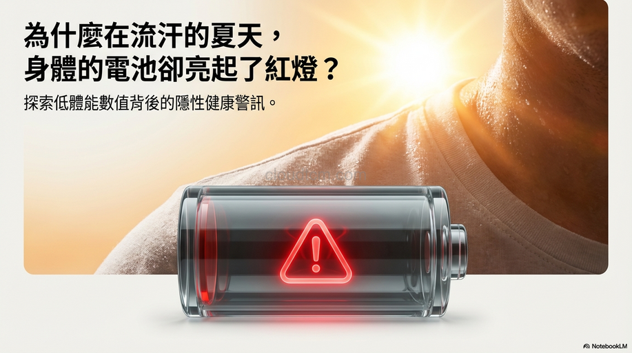 連炎熱夏天都掉電？低體能數值探討預防疾病關鍵！