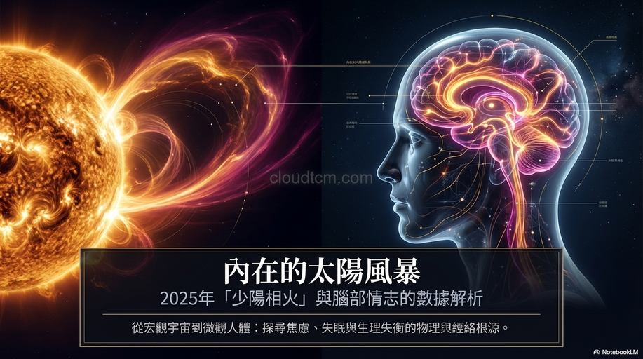 當相火擾動心神:從少陽經絡探尋腦部情志風暴之源(上)!