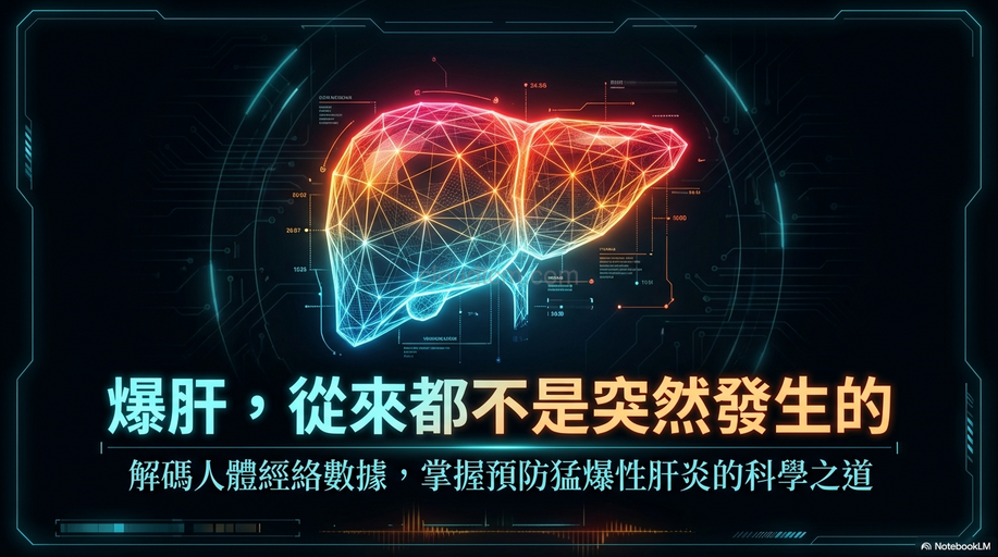 爆肝不是突然發生的，用經絡數據看懂預防之道！