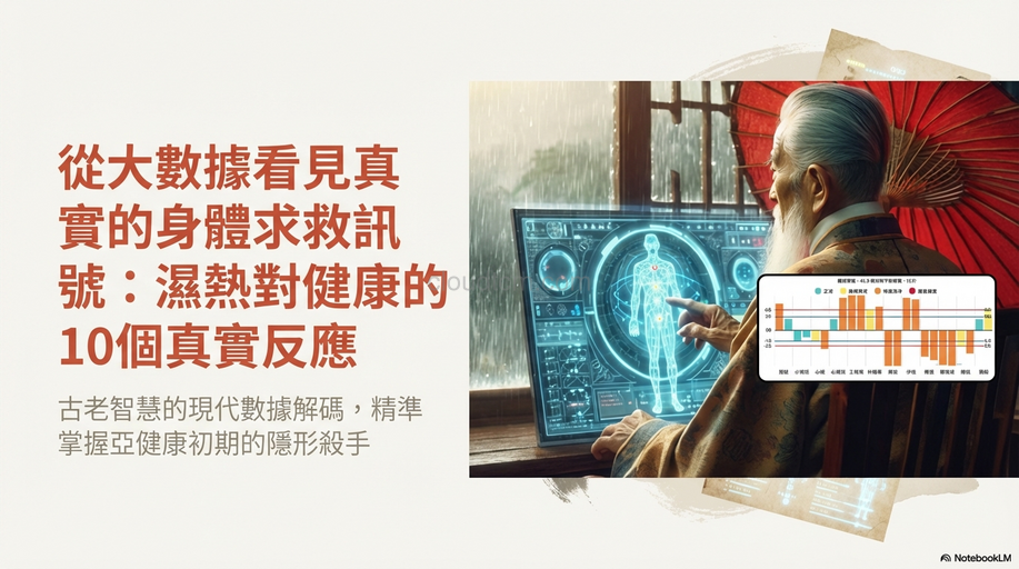 從經絡數據觀察：濕熱對健康影響的10個真實反應