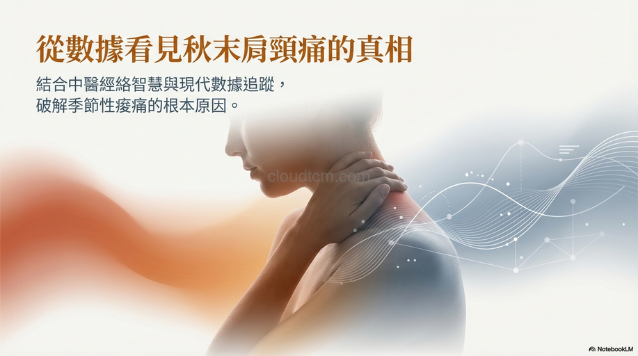 從經絡數據看季節變化，為何秋末初冬肩頸痠痛爆發？