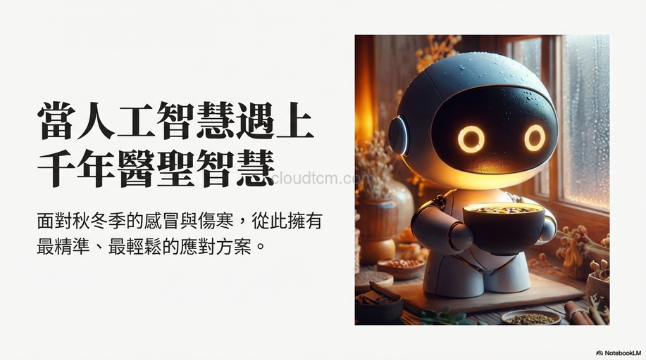 當AI遇上傷寒論經方，面對感冒傷寒從此輕鬆應對！