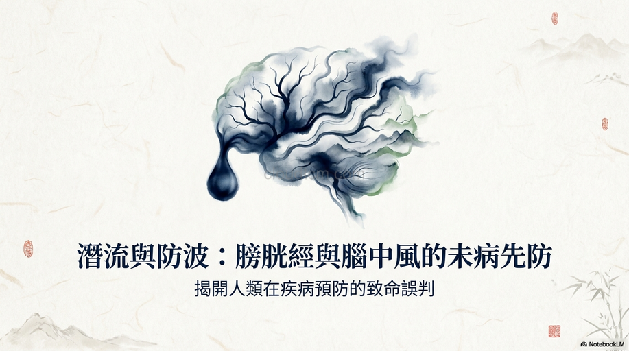 重視膀胱經預防腦中風，人類在疾病預防的致命誤判！
