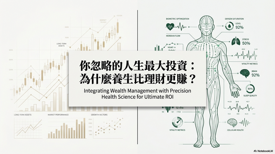 你忽略的人生最大投資：為什麼養生比理財更賺？