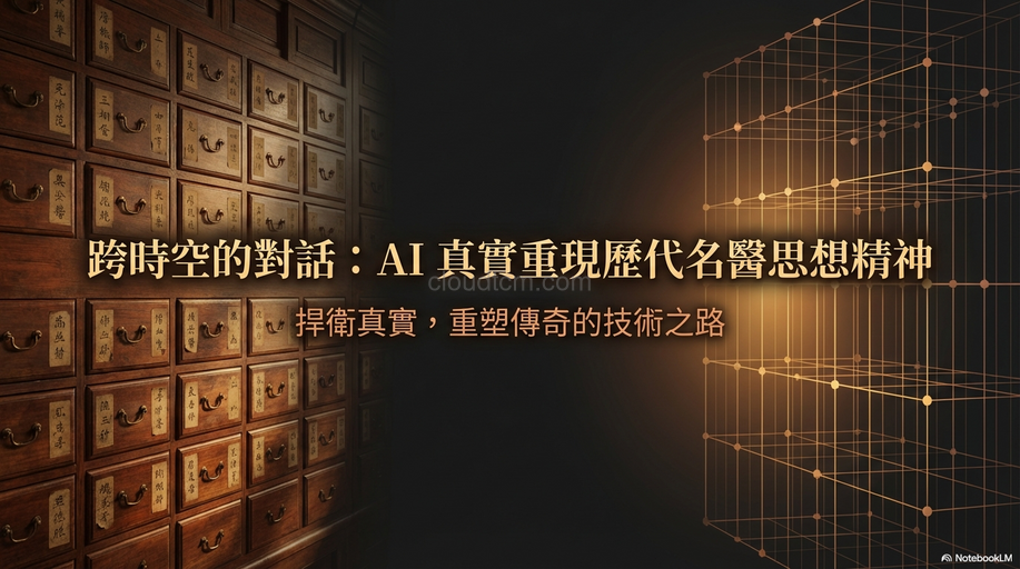 AI真實重現歷代名醫思想精神：跨時空與倪海廈對話