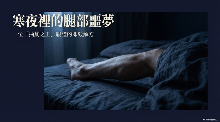 寒冷季節容易小腿抽筋嗎？實測急救改善最有效方法！