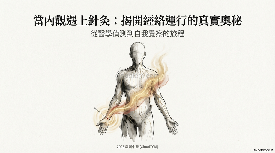 經絡真的存在嗎？用內觀與針灸親眼看見答案！