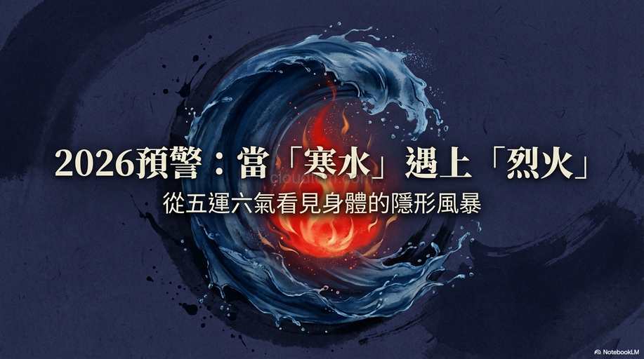 從經絡體質，預測2026年「五運六氣」對身體的影響！