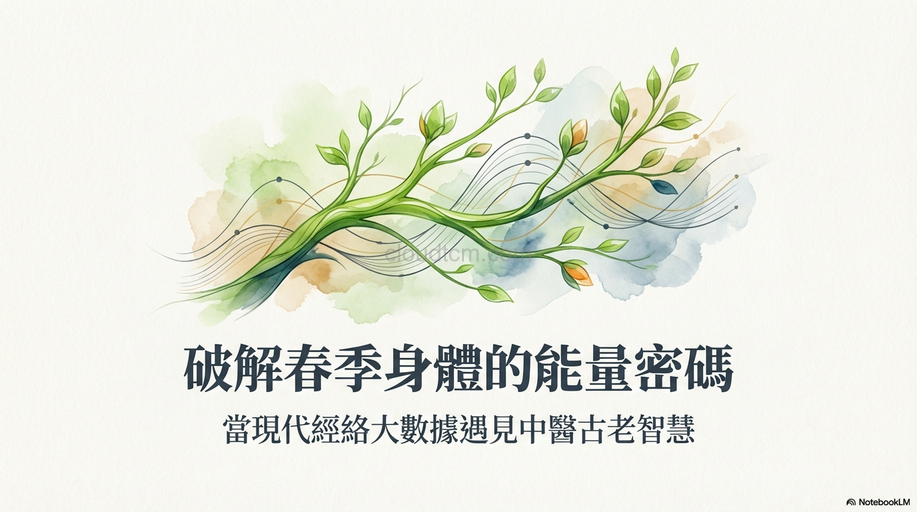 從經絡數據，快速理解春季節氣經絡現象與養生！