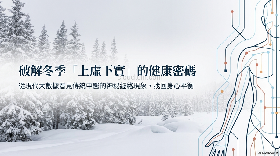 陰寒季節出現「上虛下實」經絡型態？破解改善之道！