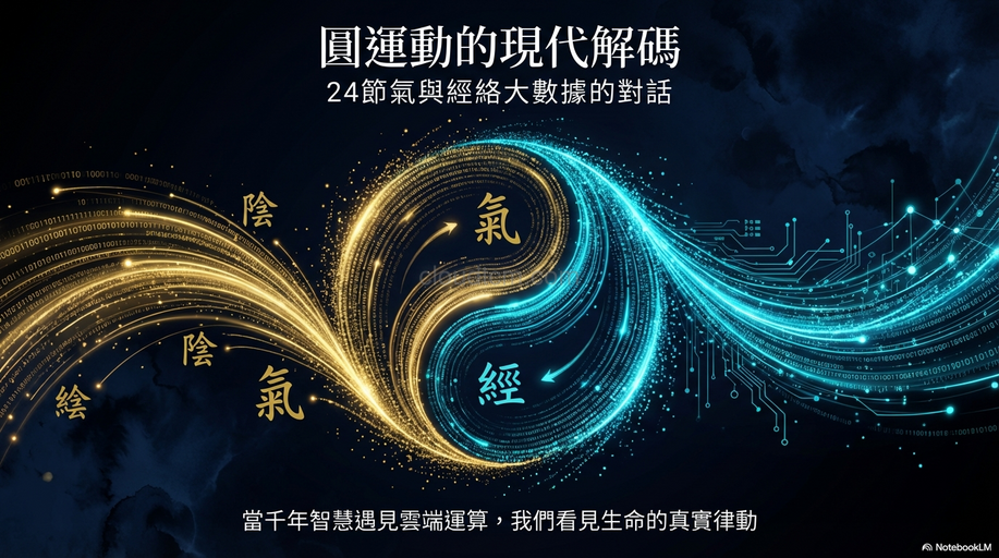 圓運動的現代中醫經絡系統導讀(24節氣經絡養生)