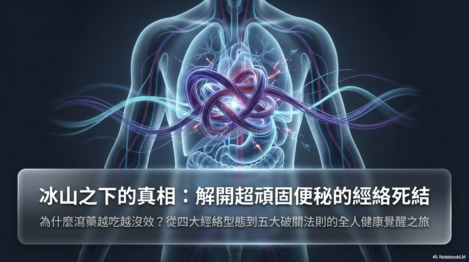 便秘難治的4種經絡現象,必須跨越的5大困境!