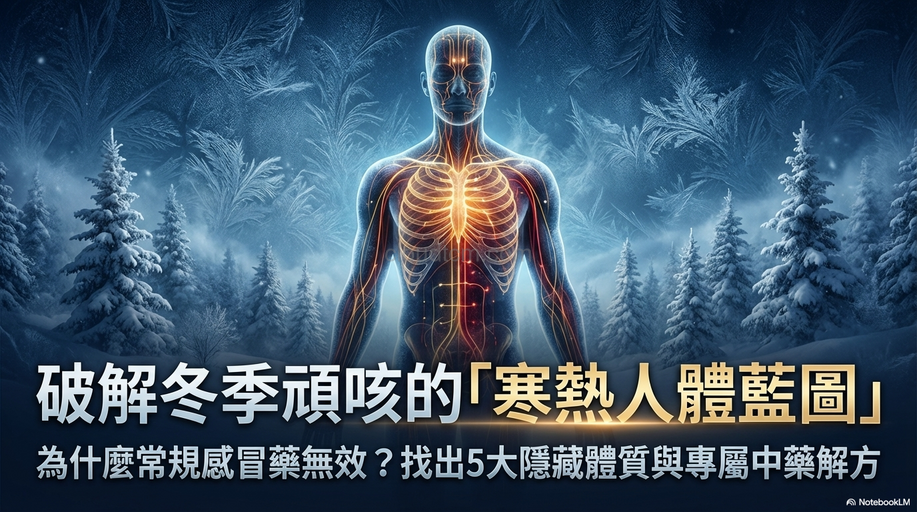 冬季不明原因咳嗽的5個原因，找出應對中藥方劑！