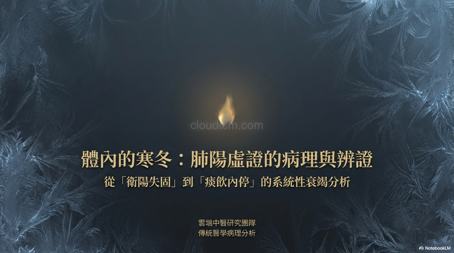 肺陽虛證的原因,症狀與經絡,運用穴道及中藥加以改善!