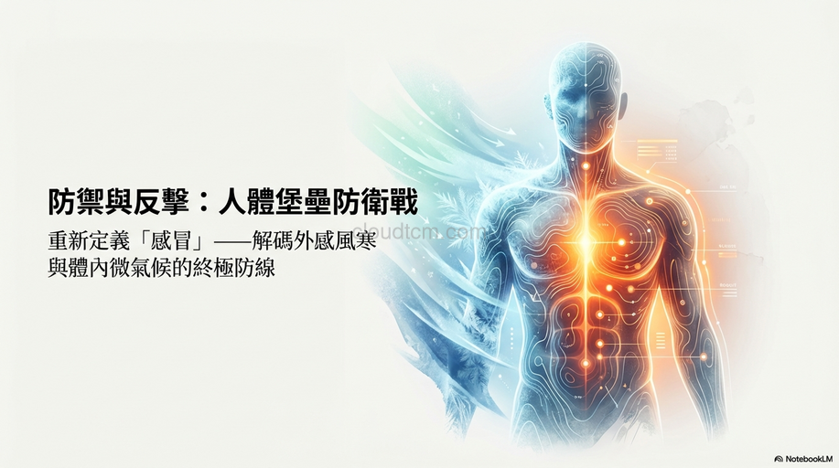 外感風寒的原因,症狀與經絡，運用穴道與中藥加以改善！