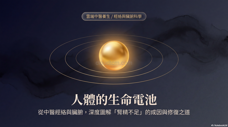 從經絡理解腎精不足,運用穴道及中藥加以改善!