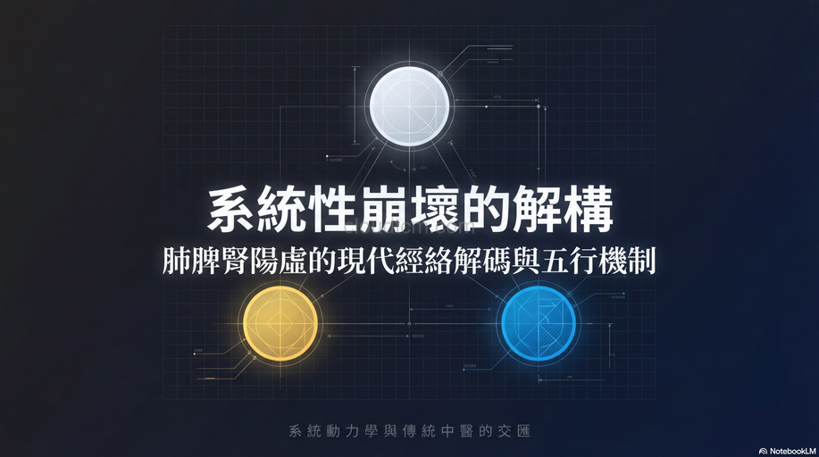 肺脾腎陽虛的原因,症狀與經絡,運用穴道與中藥加以改善!