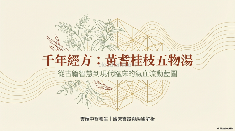 經方「黃耆桂枝五物湯證」的組成、症狀及應用時機