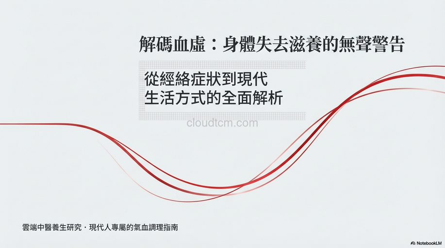 血虛的原因,症狀與經絡,12個穴道9種中藥加以改善!