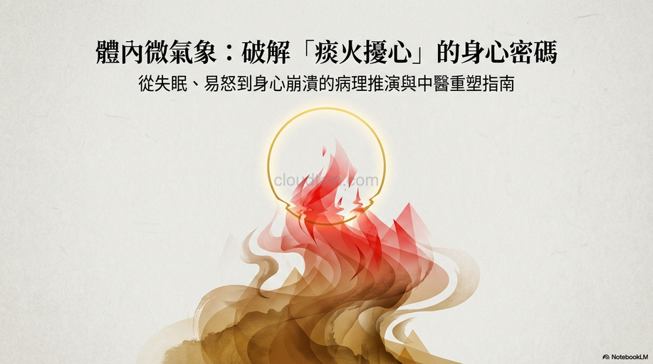 痰火擾心的原因,症狀與經絡，運用穴道及中藥加以改善！