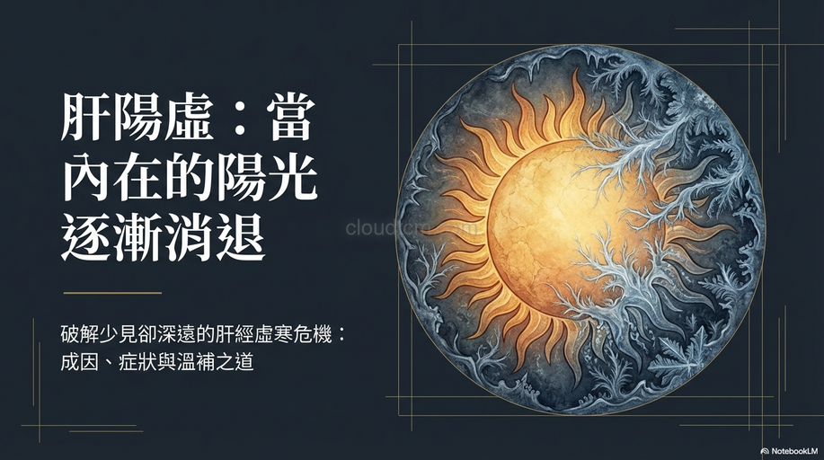 肝陽虛的原因,症狀與經絡,運用穴道及中藥加以改善!