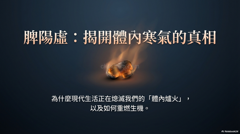 脾陽虛的原因,症狀與經絡，運用穴道及中藥加以改善！